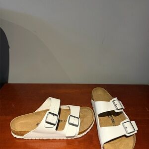 Birkenstock White Sandals